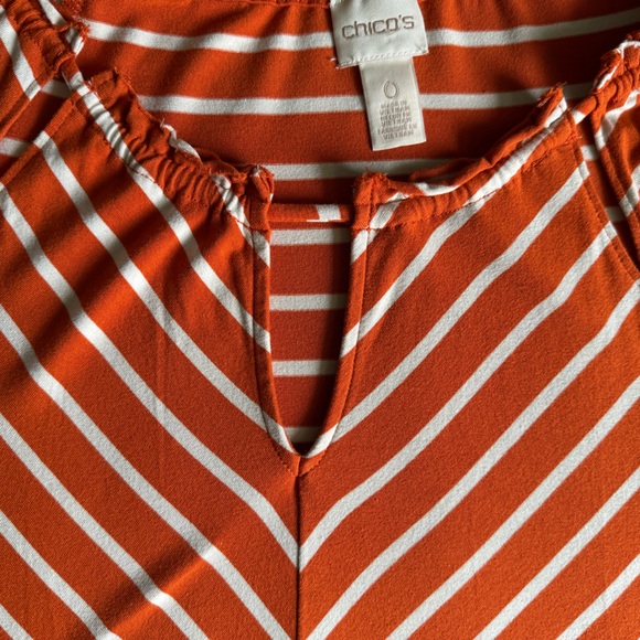 Chicos long sleeve chevron top - Picture 6 of 6